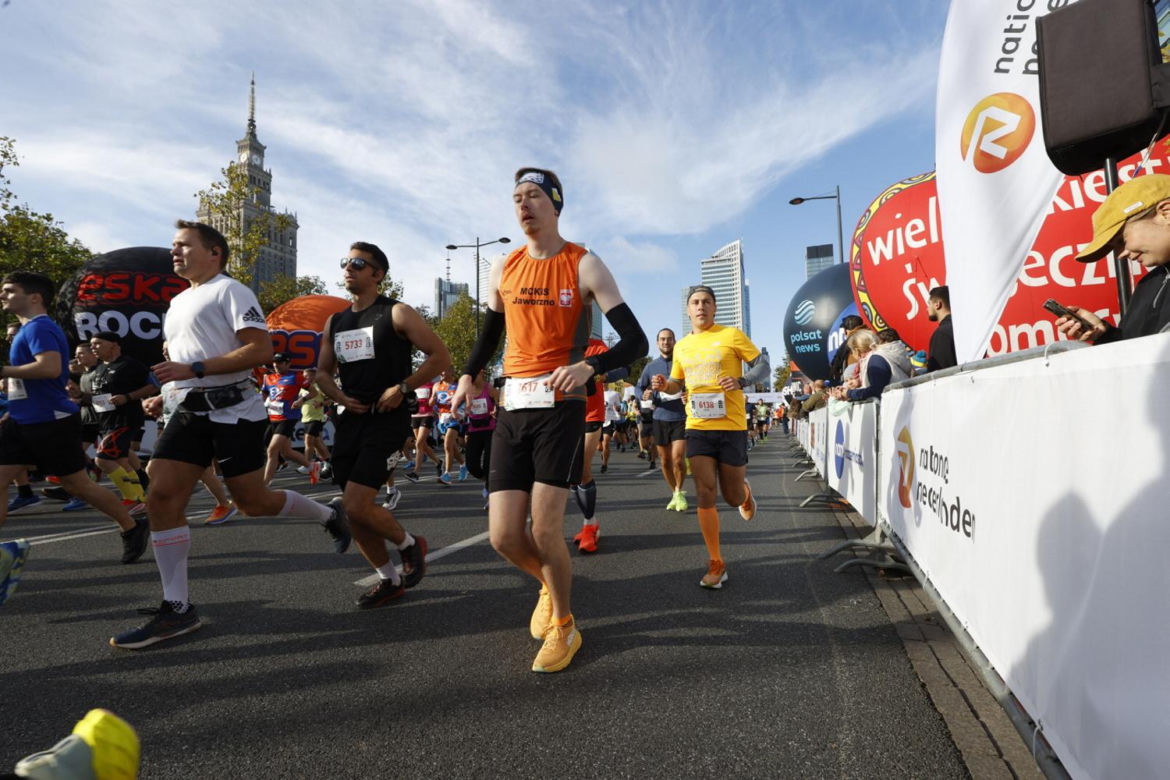 Tak wyglądał Maraton Warszawski 2024