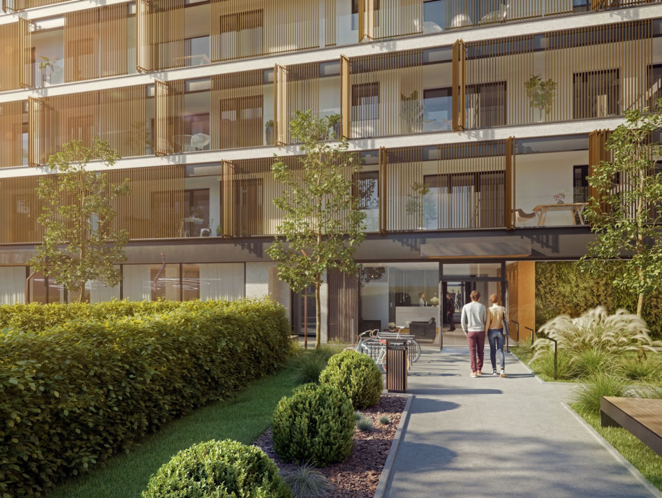 Flisac Apartamenty Powiśle projektu FS&P Arcus Mariusza Ścisło