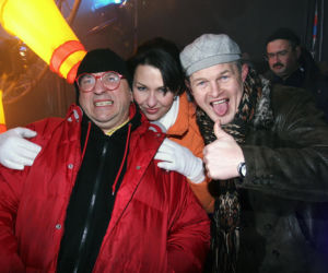 Anna Popek, Ireneusz Bieleninik, Jerzy Owsiak