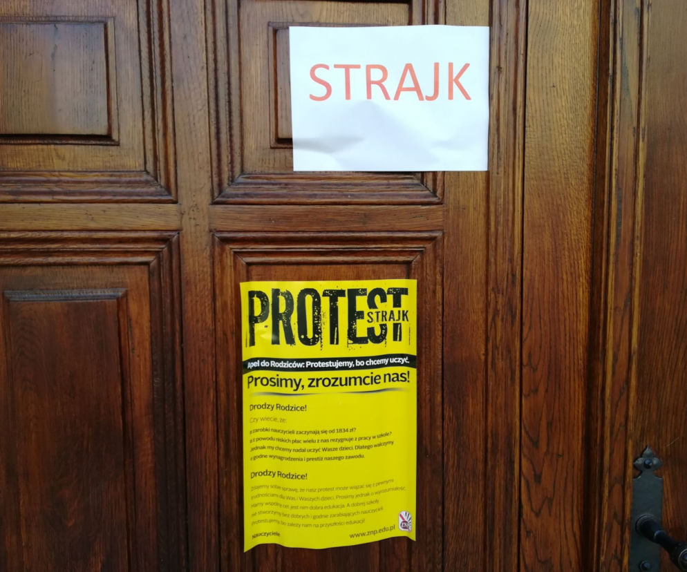 Strajk nauczycieli w Rzeszowie