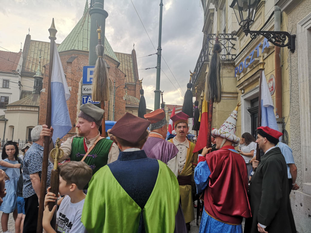 Pochód Lajkonika w Krakowie 2024