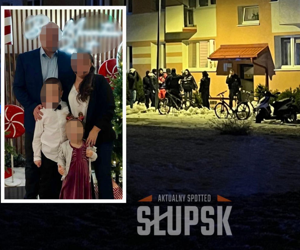 Dwa dni przed tragedią pozowali razem do zdjęcia. Dziś w mieszkaniu przy Bałtyckiej 3 nadal pracują śledczy