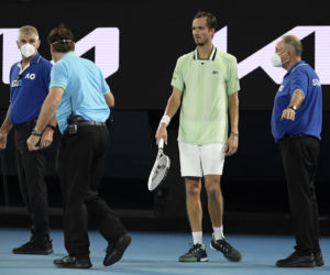 Protestujący przerwał finał Australian Open