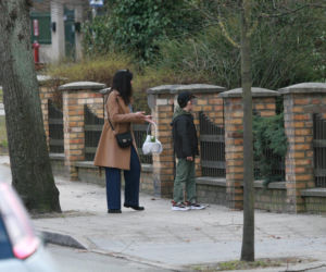 Marta Kaczyńska ze święconką