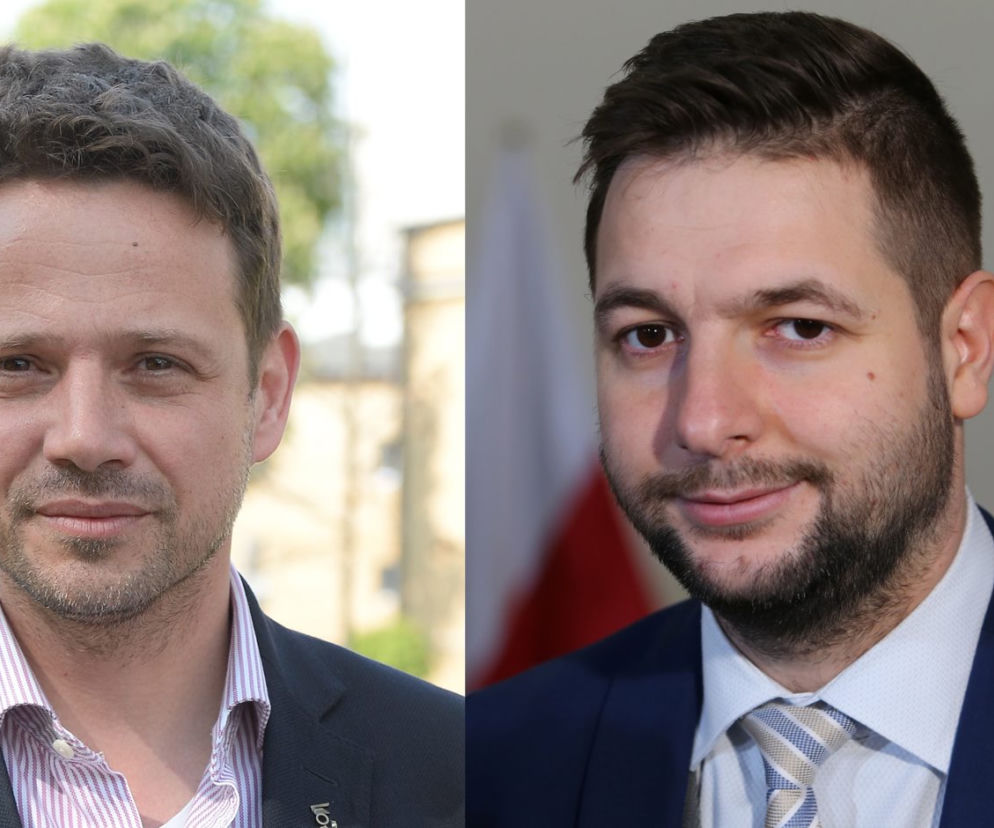 Rafał Trzaskowski i Patryk Jaki