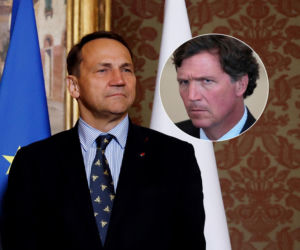 Radosław Sikorski mocno zgasił słynnego dziennikarza z USA. Nie miał dla niego żadnej litości