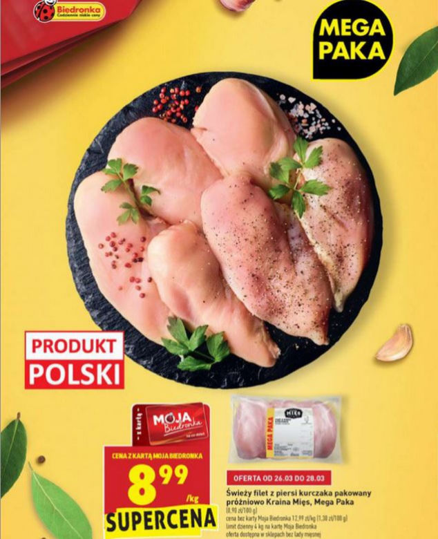 Nowe promocje w Biedronce od 25.03.