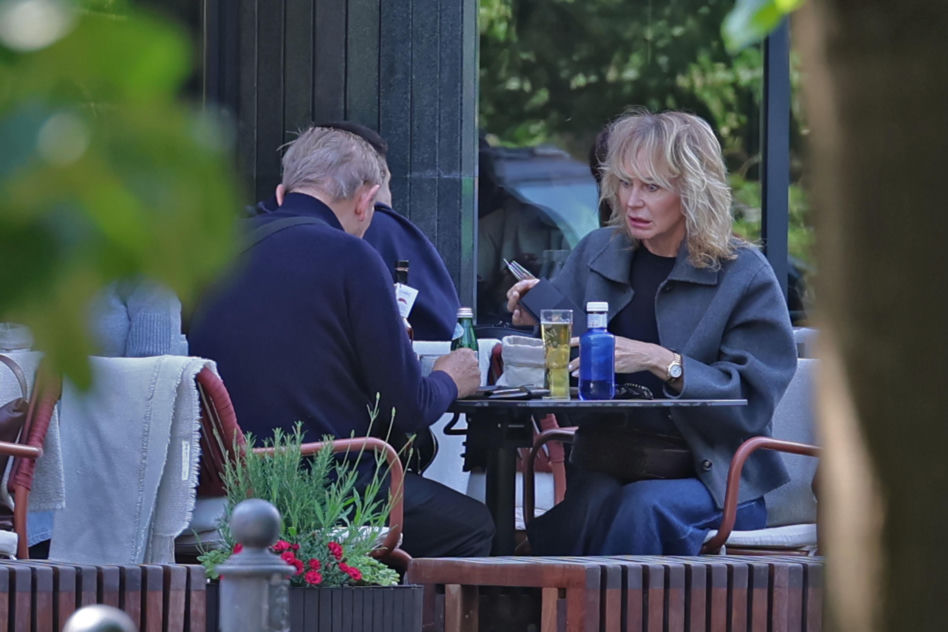 Jan Englert i Beata Ścibakówna na randce