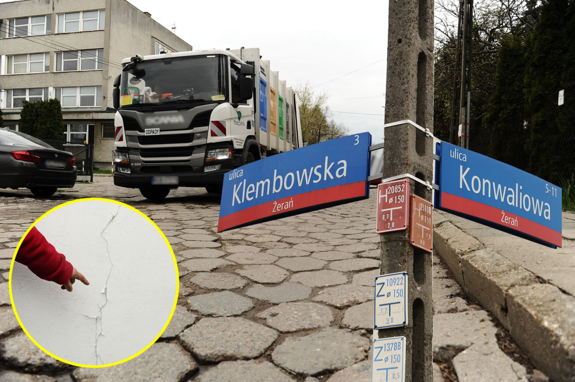 Ciężarówki jeżdżą mimo zakazu od prawie 30 lat. Mieszkańcy ul. Konwaliowej mają dość