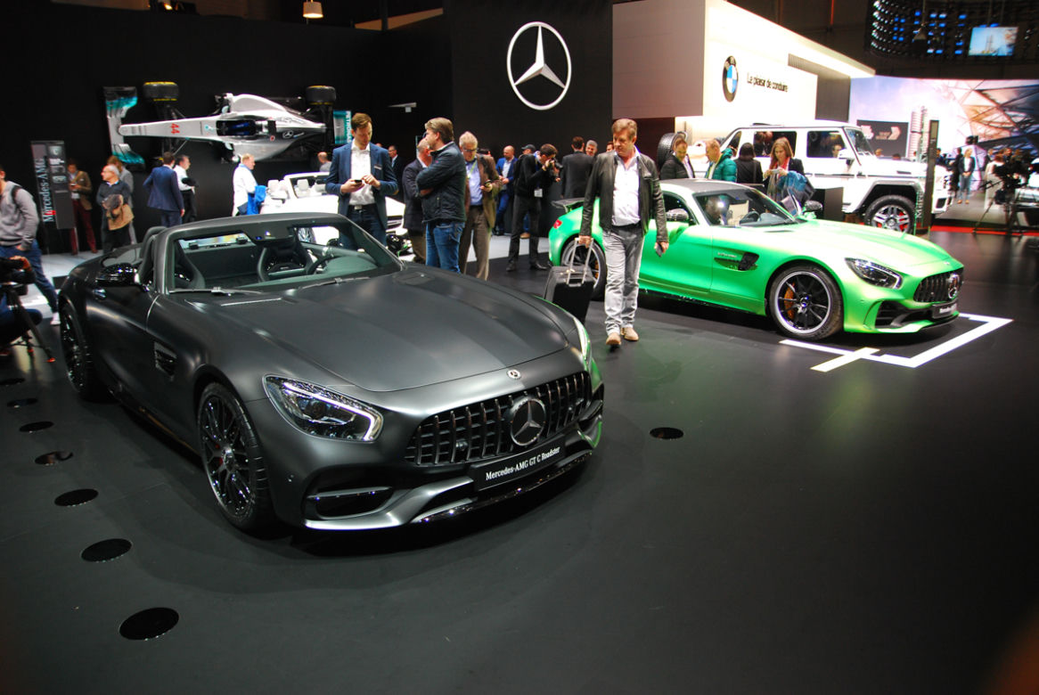 Genewa 2017 - stoisko Mercedesa