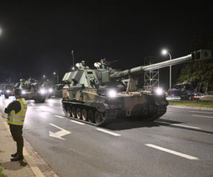 Nocna próba defilady wojskowej w Warszawie 2