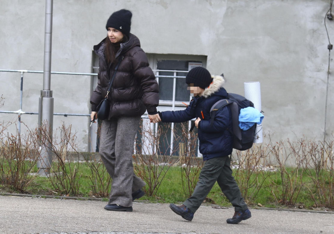 Marta Kaczyńska kupiła synowi obiad w fast foodzie