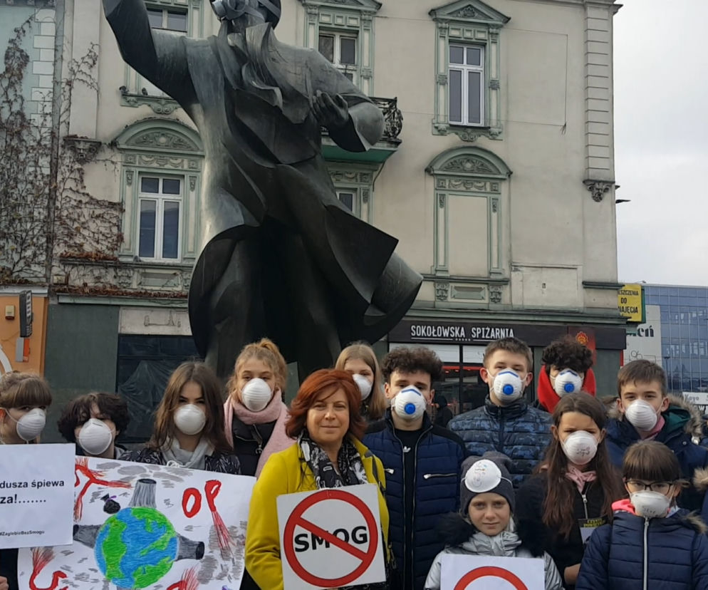 Protest antysmogowy w Sosonowcu