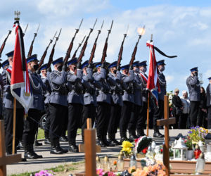 Pogrzeb policjanta, który zginął w wyniku wypadku w Gdyni