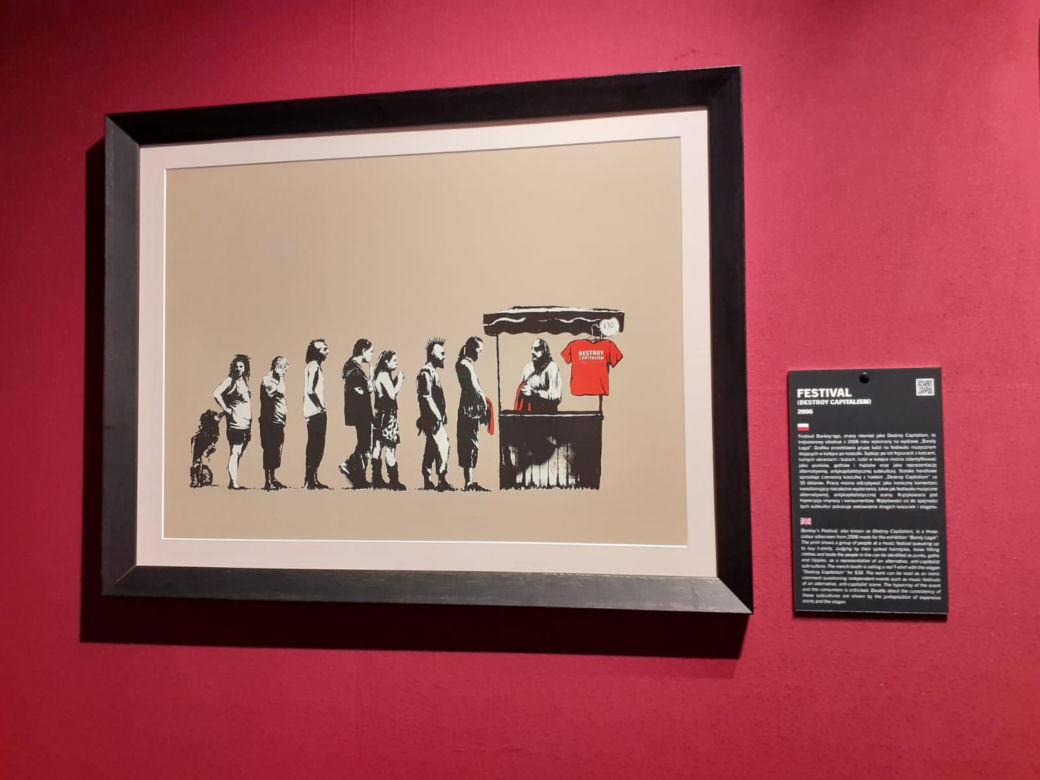 Odwiedziłam wystawę Banksy'ego przy Hali Stulecia. Byłam zachwycona! [ZDJĘCIA]