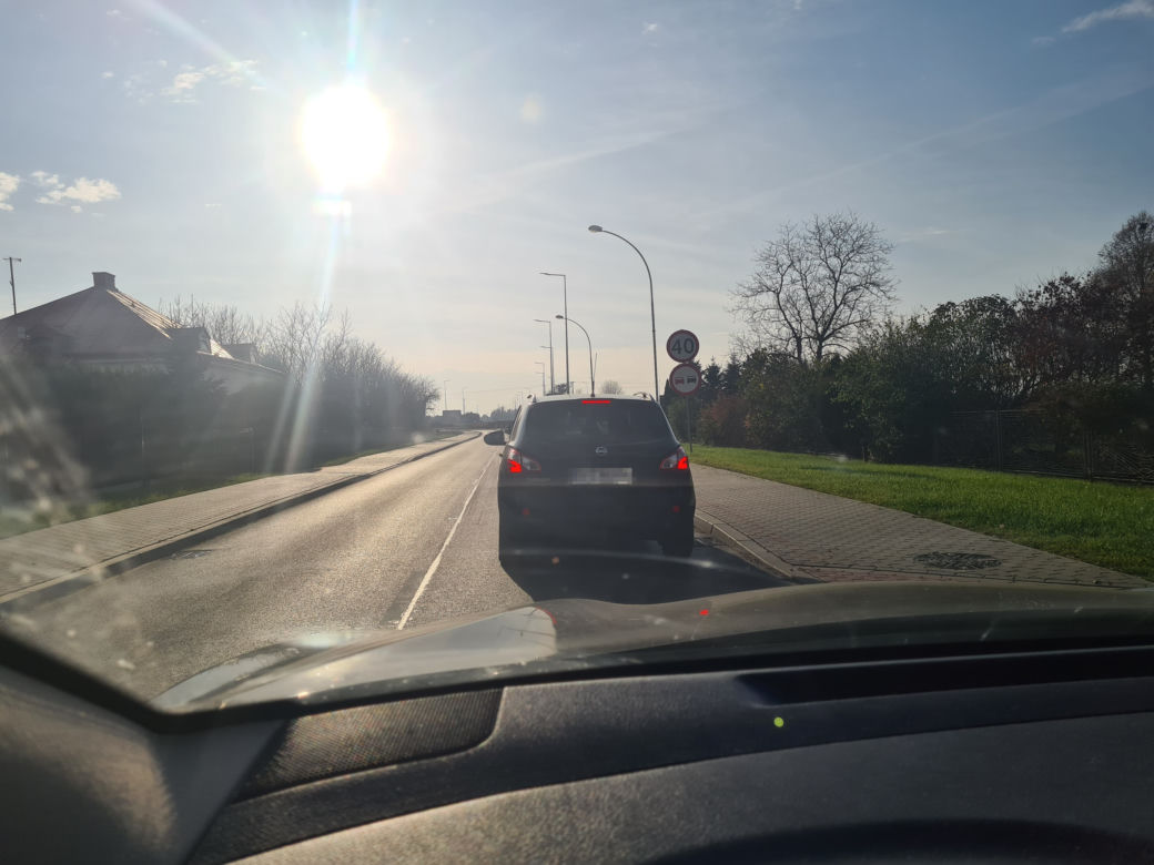 Droga Przeworsk -Kańczuga 9 km kierowcy pokonują w pół godziny [GALERIA]