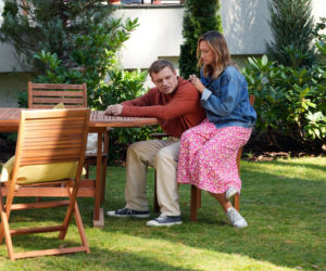 Barwy szczęścia, odc. 3324. Asia (Anna Gzyra-Augustynowicz), Hubert (Marek Molak)