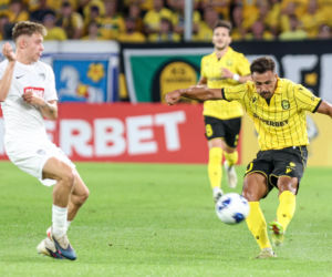 Zdjęcia kibiców z meczu GKS Katowice - MSK Żilina