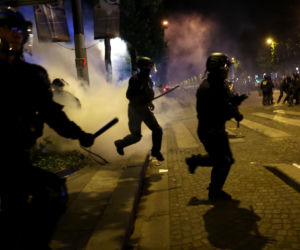 Nocne zamieszki przed meczem Ferencvárosi. Policja ruszyła do akcji