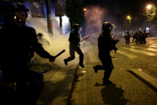 Nocne zamieszki przed meczem Ferencvárosi. Policja ruszyła do akcji