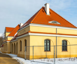 Dawny dworzec Warszawa Wilanów po remoncie