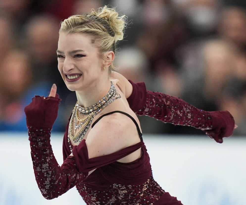 Amber Glenn zdobyła złoto dla USA, musiała zrezygnowac z mediów przez fanatyków Trumpa