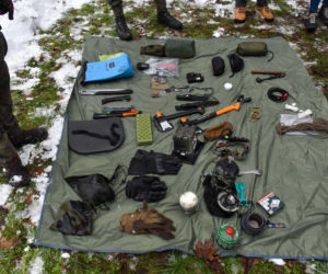 W Toruniu na siarczystym mrozie szkolą się cywile