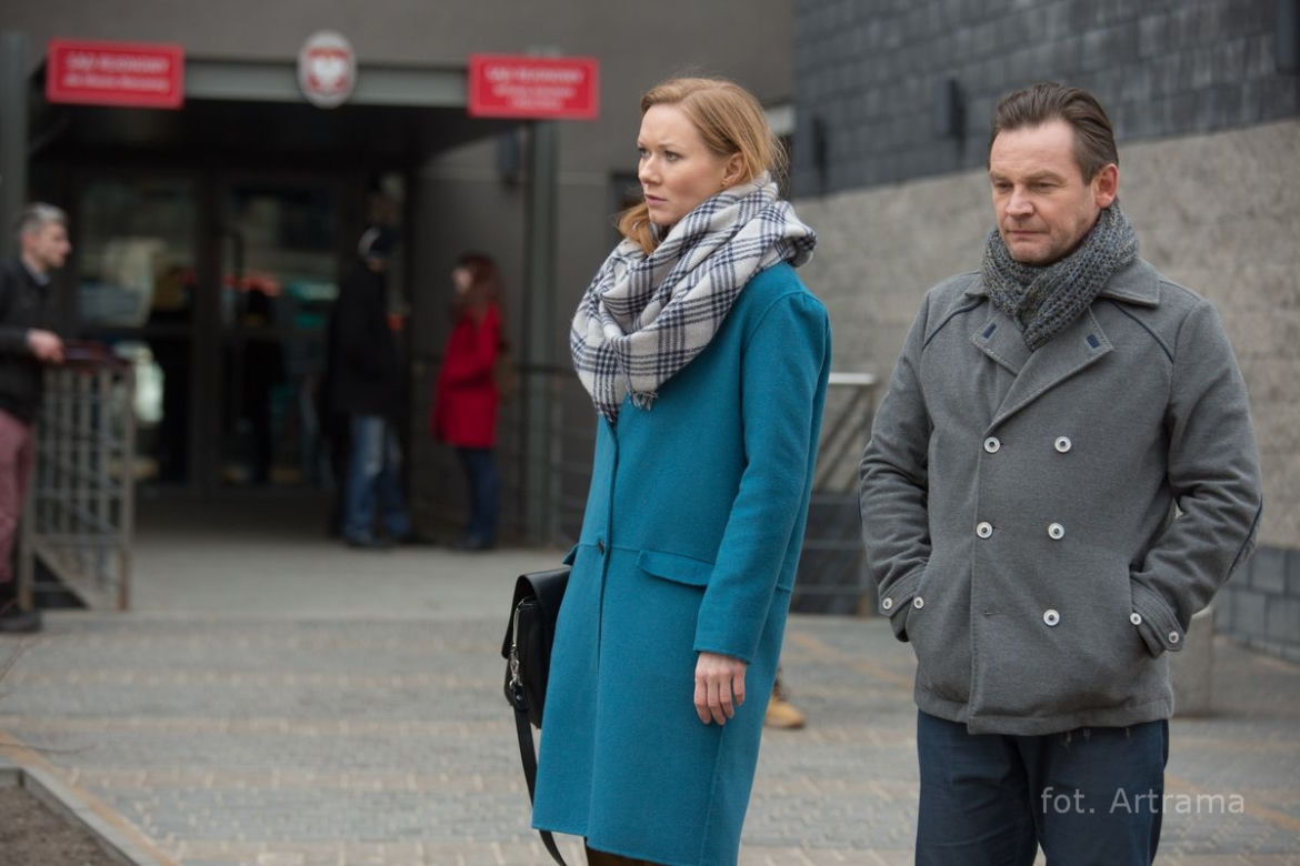 Na dobre i na złe odcinek 595.  Wiktoria Consalida (Katarzyna Dąbrowska), Tomasz Rzepecki (Ireneusz Czop)