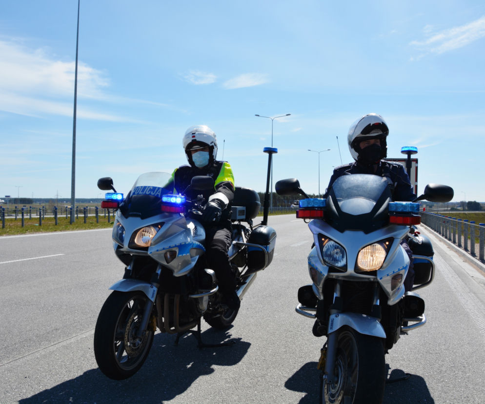 Suwałki: Więcej policyjnych motocykli na drogach. I więcej kontroli