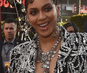 Beyonce z córką na premierze Króla Lwa