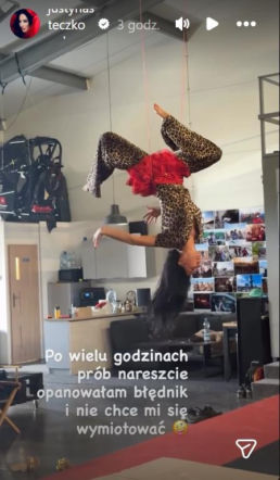 Steczkowska na próbach przed Opolem