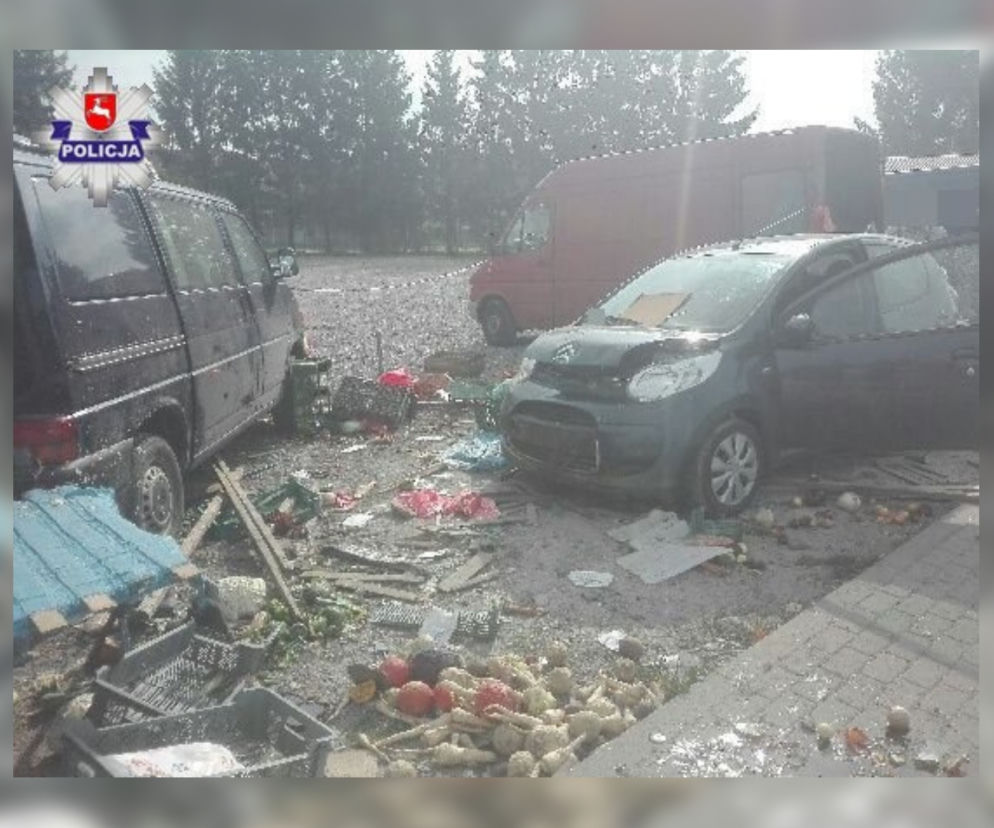 Lubelskie: Pomylił pedał gazu z hamulcem. Wjechał w ludzi na targowisku!