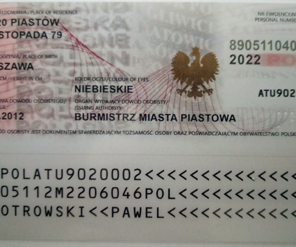 Fałszywy dowód osobisty 