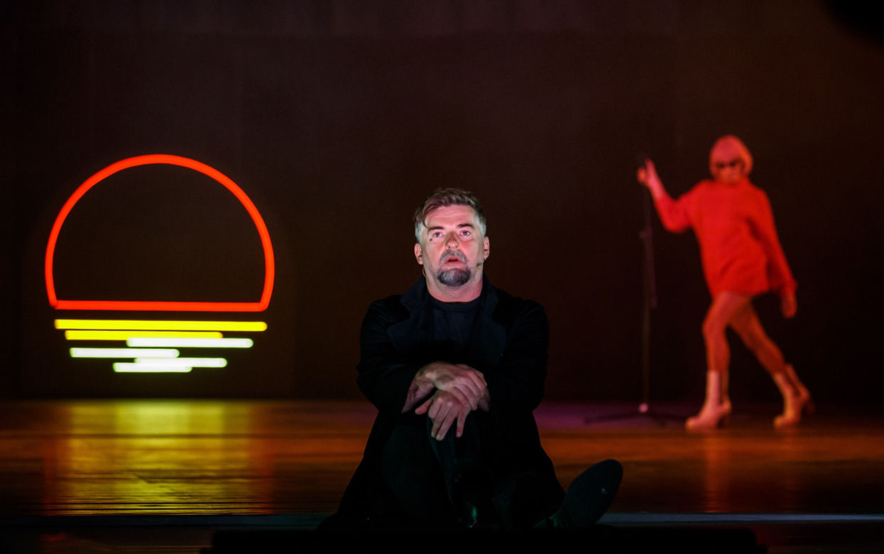 "Węgla nie ma". Próba do przedstawienia w Teatrze Śląskim