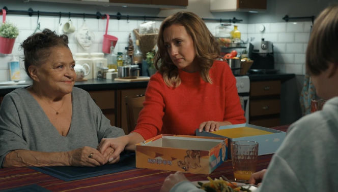 Barwy szczęścia odc. 3347. Asia (Anna Gzyra), Lucyna (Grażyna Zielińska)