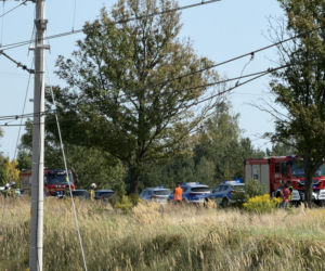 Wstrząsające zdjęcia z katastrofy kolejowej na Mazowszu
