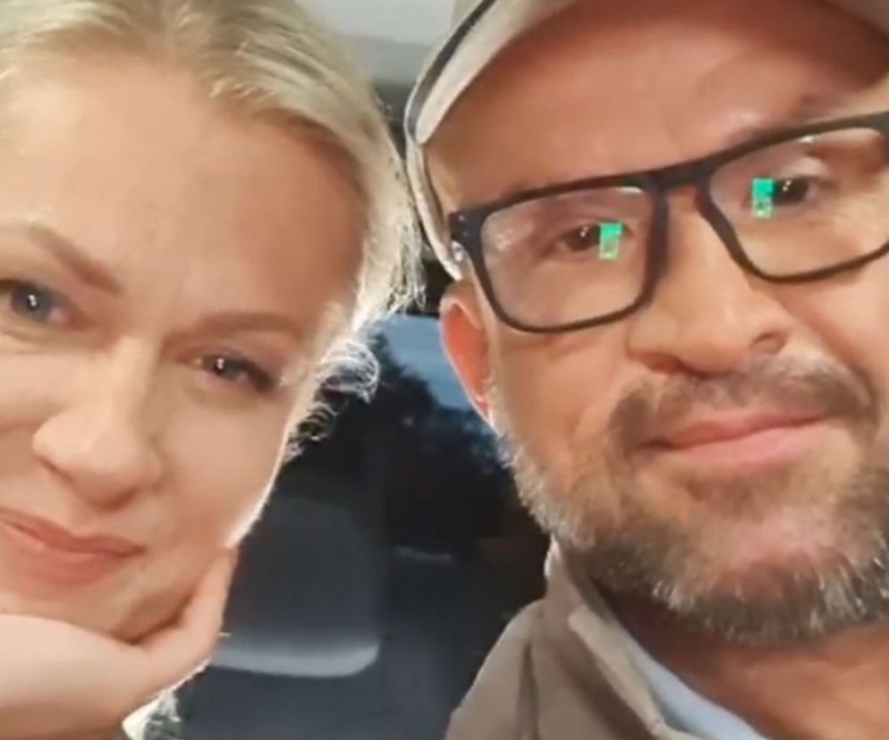 Ostatnia scena Marzenki i Andrzejka w M jak miłość. Olga Szomańska i Tomasz Oświeciński ze łzami w oczach pożegnali się z serialem - WIDEO