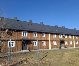 Drewniane osiedle w Sędziszowie