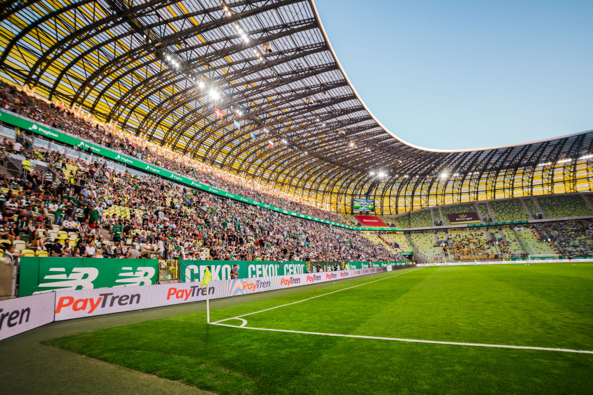 Kibice na meczu Lechia - Brøndby [ZDJĘCIA]