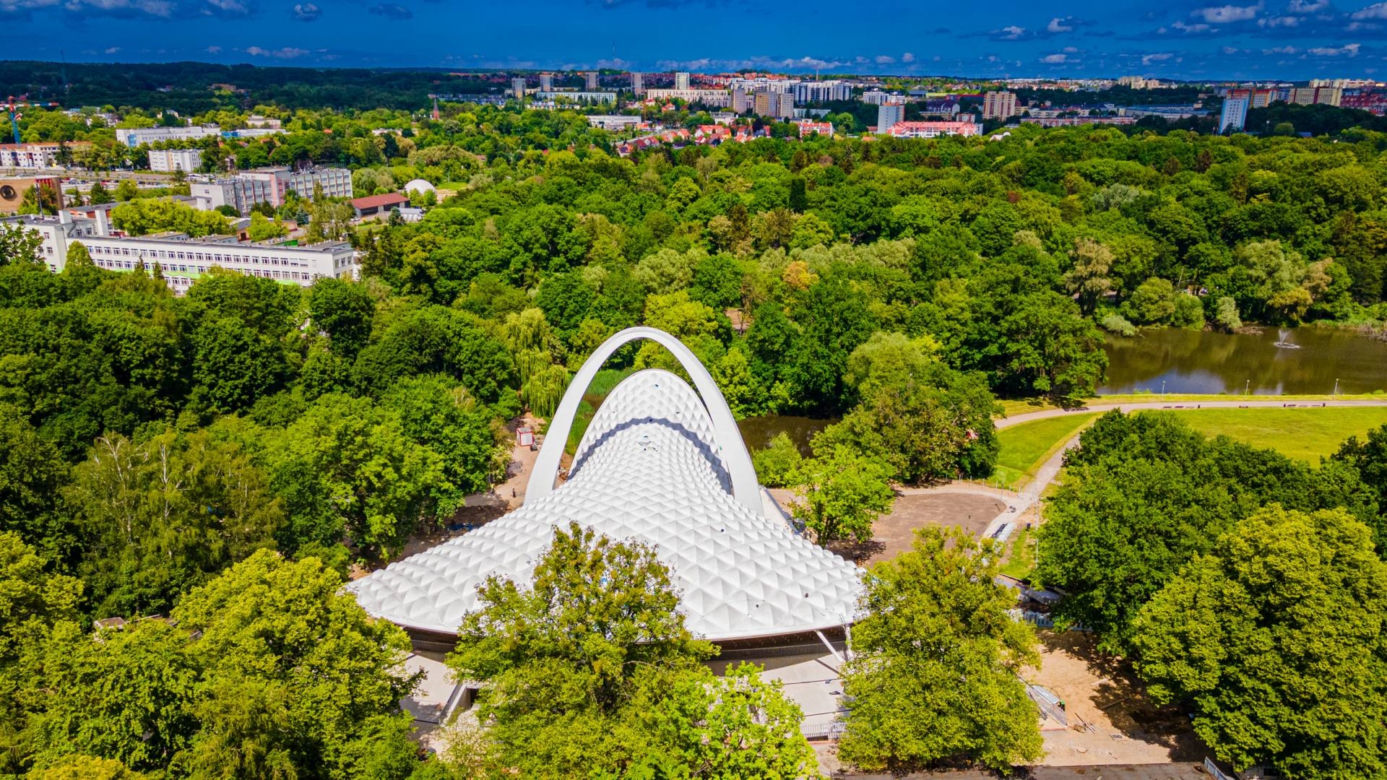 Modernizacja Teatru Letniego w Szczecinie - czerwiec 2022