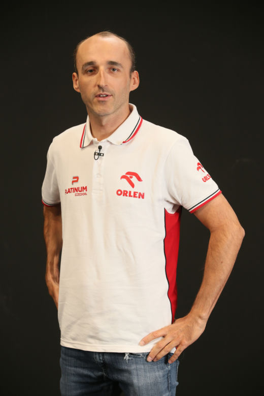 Robert Kubica odwiedził "Super Express"