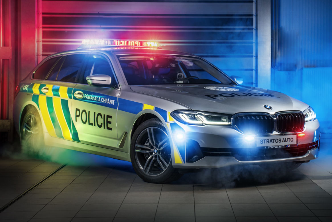 Nowe radiowozy czeskiej policji