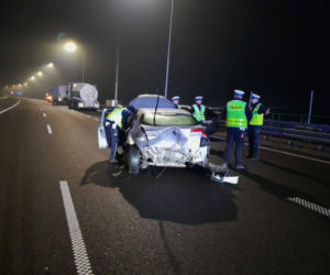 Potężny karambol na S19 w Lubelskiem