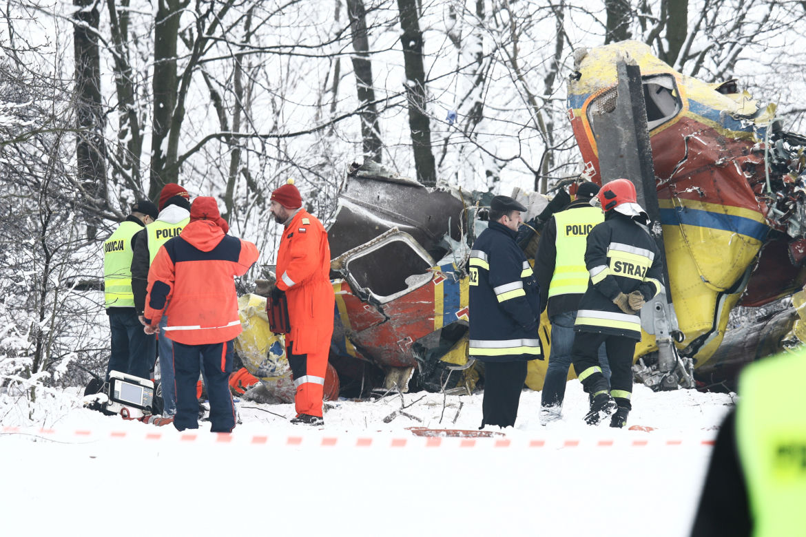 Katastrofa śmigłowca ratowniczego