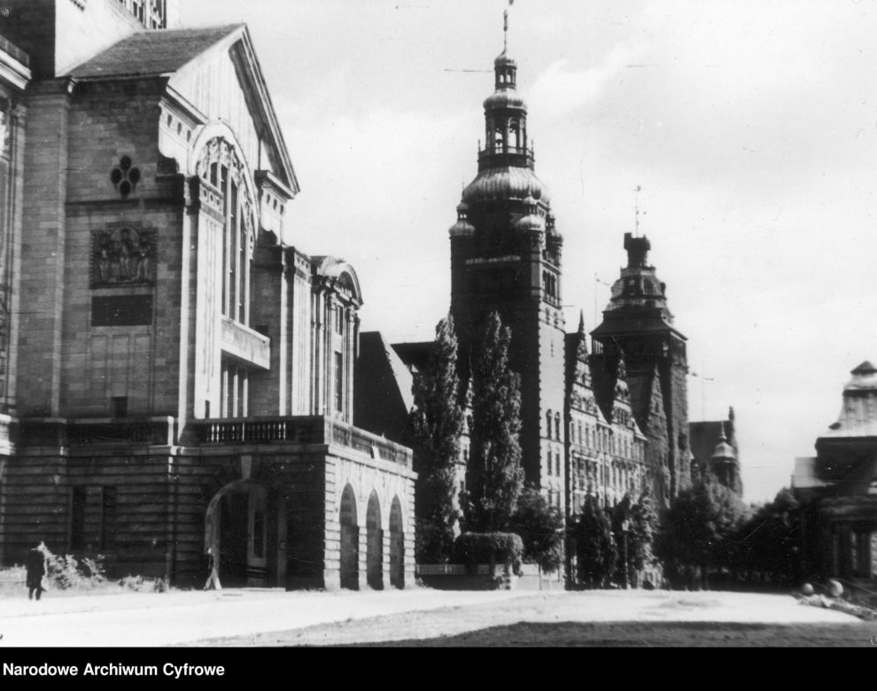 Wały Chrobrego w 1947 roku