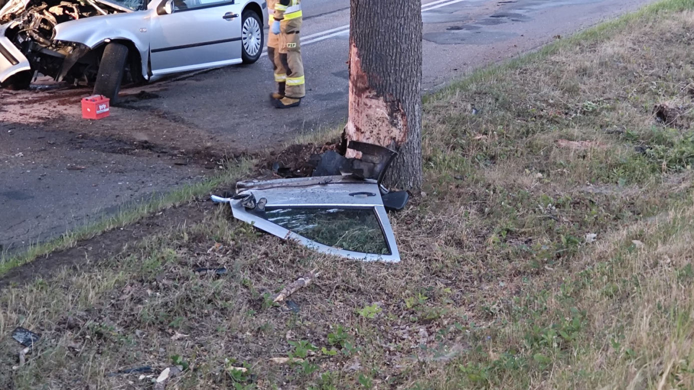 Wypadek w pobliżu Drawska Pomorskiego 