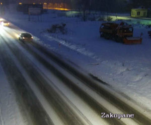 Atak zimy w Małopolsce