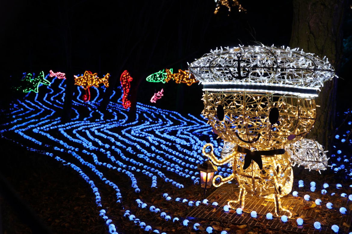 Park iluminacji 2023 w Lublinie