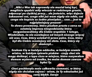 Rozdzierający wpis ukochanej Łukasza Litewki. Łzy same płyną po tych słowach