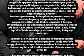 Rozdzierający wpis ukochanej Łukasza Litewki. Łzy same płyną po tych słowach